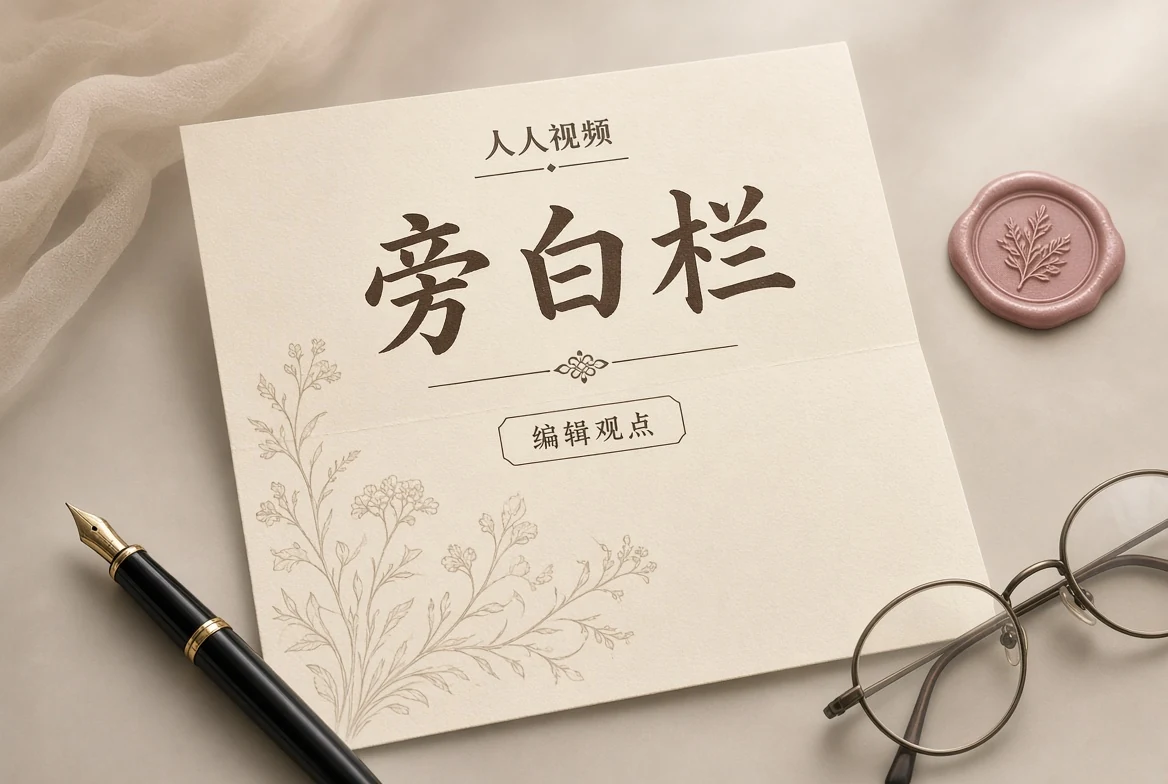 人人视频旁白栏视觉